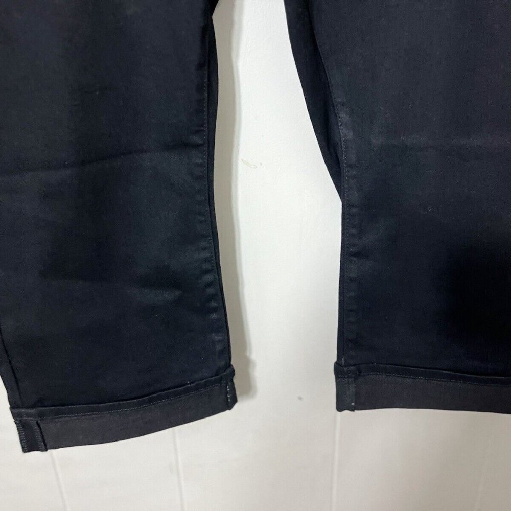 Signature by Levi Strauss Women's Mid Rise Straight Black Jeans Size 28M NWT - Picture 3 of 10
